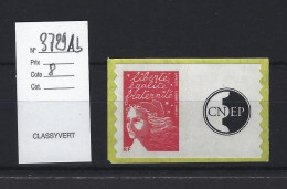 FRANCE PERSONNALISE ** N° 3729Ab - Unused Stamps