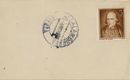 1952 HUESCA , FECHADOR DE ALCALÁ DE GURREA - Storia Postale