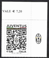 Italia 2015; Juventus Campione D'Italia , Francobollo Di Angolo Superiore. - 2011-20: Mint/hinged