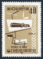 Korea South 330, 330a, Hinged. Michel 330, Bl.168. Kyongbok Palace Museum, 1961. - Corée Du Sud