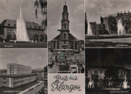 45753 - Erlangen - U.a. Hugenotten-Kirche - 1959 - Erlangen