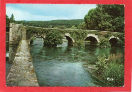 22 Environs De GOUAREC  Pont Sur Le Blavet Et Abbaye De Bon Repos CPSM Année 1963 Combier C I M - Gouarec