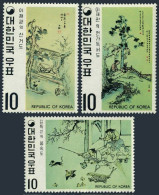 Korea South 787-789,MNH.Michel 800-802. Art 1971.Kim Deuk-shin,Lee Chae-kwan. - Corée Du Sud