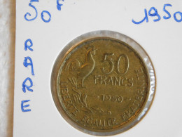 France 50 Francs 1950 G. GUIRAUD (1059) GRADING GENI XF40 GRADE - 50 Francs