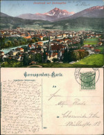 Ansichtskarte Innsbruck Blick Auf Die Stadt Mit Serlesspitze 1907 - Innsbruck