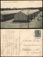 Ansichtskarte Königsbrück Kinspork Truppenübungsplatz Neues Lager 1909 - Koenigsbrueck
