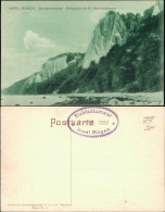 Ansichtskarte Stubbenkammer-Sassnitz Saßnitz Königsstuhl 1908 - Sassnitz