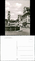 Ansichtskarte Schwäbisch Gmünd Markt - Lederwaren 1964 - Schwaebisch Gmünd