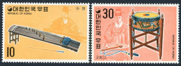 Korea South 887-888, MNH. Michel 889-890. Musical Instruments, 06.20.1974. - Corée Du Sud