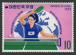 Korea South 871,MNH.Michel 872. Table Tennis Championships 1973.Victory. - Corea Del Sur