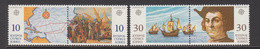 1992 Cyprus 500th Anniv Discovery Of America Set Of 2 Pairs MNH - Neufs