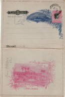 BRAZIL 1894 CARD LETTER STAMPED - Postal Stationery