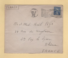 Canada - Montreal - 1955 - Destination France - Cartas & Documentos