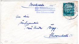 BRD 1958, Landpost Stpl. 20a NIENHAGEN über Schwarmstedt Auf Brief M. 7 Pf. - Sammlungen