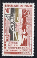 Niger Serie 1v 1965  Airmail International Co-operation Year MNH - Nigeria (1961-...)