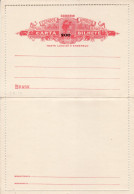 BRAZIL 1920+  CARD LETTER UNUSED - Postal Stationery