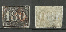 BRAZIL Brazilia 1849/1850 Michel 16 O - Usati