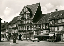 Bad Gandersheim Marktplatz, Hotel Weisses Ross, Auto Autos, Fachwerk-Häuser 1960 - Bad Gandersheim