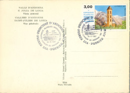 1997 , ED. 517 - EXPOSICIÓN FILATÉLICA DE MÓNACO , MAT. PRIMER DIA , FDC , ANDORRA FRANCESA - FDC