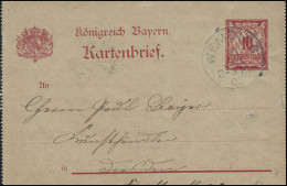 Bayern Kartenbrief WEMDING 19.1.00 Nach DRESDEN-ALTSTADT 10 - 20.1.00 - Altri & Non Classificati