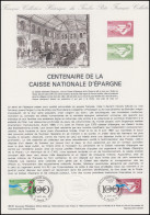 Collection Historique: Caisse Nationale D'Epargne - Postsparbank 21.9.1981 - Monnaies