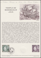 Collection Historique: Borobudur - UNESCO Welterbe Tempelanlage / Java 24.2.1979 - Iglesias Y Catedrales
