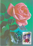 Carte Maximum URSS Russie Russia Fleur Flower Rose 5705 - Maximum Cards