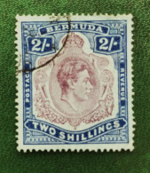 BERMUDA BERMUDA 1938 MiN°111 5 Sh King George VI. Perf. 14 - Bermudes