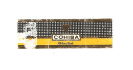 620/ Bague De Cigare : CUBA : Cohiba : Habana Cuba - Cigar Bands