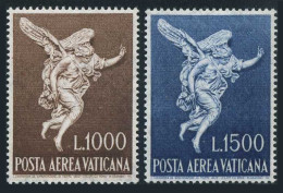 Vatican C45-C46, MNH. Michel 391-392. Archangel Gabriel, By Filippo Valle, 1962. - Posta Aerea