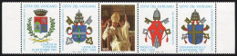 Vatican 1050/4 Labels Strip,MNH.Michel 1226 Fs. Pope Paul IV, 1897-1948. 1997. - Unused Stamps