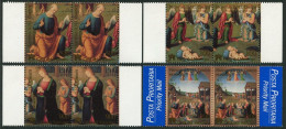 Vatican 1124-1127 Pairs, MNH. Christmas 1999. The Birth Of Christ, By Giovanni. - Unused Stamps