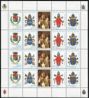 Vatican 1050 Sheet, MNH. Michel 1226 Fs Klb. Pope Paul IV, 1897-1948. 1997. - Unused Stamps