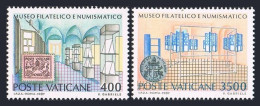 Vatican 793-795 Blocks/4, MNH. Michel 924-925. Philatelic & Numismatic Museum, 1987. - Neufs