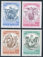 Vatican 725-728, MNH. 1983. Theology, Poetry, Justice, Philosophy By Raphael. - Neufs