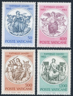 Vatican 725-728 Blocks/4,MNH. Michel 826-829. 1983. Allegories By Raphael, 1983. - Neufs