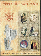 Vatican 719 Af Sheet, MNH. Michel Bl.6. The Papacy And Art, US-83 EXPO. - Neufs