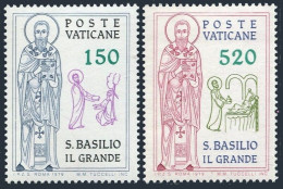 Vatican 652-653,MNH.Michel 743-744. St Basil The Great,1600th Death Ann.1979. - Neufs