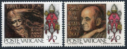 Vatican 630-631,MNH. Michel 718-719. Pope Paul VI,80th Birthday.Lino Barriviera. - Ongebruikt