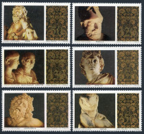 Vatican 617-622, MNH. Michel 705-710. Roman Sculptures In Vatican Museums, 1977. - Ongebruikt