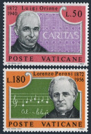 Vatican 526-527, MNH. 1972. Luigi Orione, CARITAS; Lorenso Perosi. - Nuevos