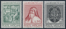 Vatican 528-530,MNH.Michel 610-612.Johannes Cardinal Bessarion,Patriarch,1972 - Neufs