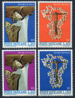 Vatican 500-503 Blocks/4,MNH.Michel 577-580. IYARD-1971.Sculptures,Corrado Ruffini. - Neufs
