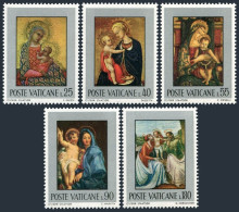 Vatican 504-508 Blocks/4, MNH. Michel 581-585. Madonna And Child,Paintings 1971. - Nuovi