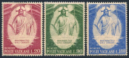 Vatican 467-469, MNH. Michel 544-546. Easter 1969. The Resurrection. Fra Angelico. - Nuevos