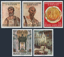 Vatican 448-452 Blocks/4,MNH.Michel 523-527. Apostles Peter And Paul.1967. - Nuovi