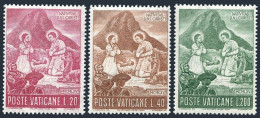 Vatican 420-422, MNH. Michel 487-489. Christmas 1965, Peruvian Nativity Scene - Nuovi