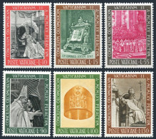 Vatican 439-444 Blocks/4, MNH. Michel 508-513. Conclusion Of Vatican II. 1966. - Unused Stamps