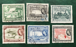 BRITISH GUIANA 1938 - 1952 (lote 2) - Brits-Guiana (...-1966)