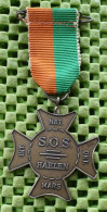 Medaille  : Int. Nat. Okt Mars , S.O.S Haelen 1963.- Limburg -  Original Foto  !!  Medallion  Dutch - Altri & Non Classificati